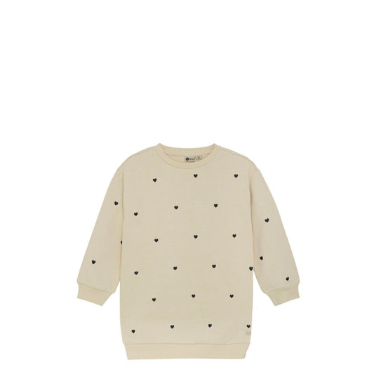 Daily 7 - Sweatdress Longsleeve Sandshell