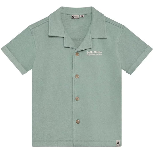 Daily7 - Overhemd/Polo Backprint - Green milieu