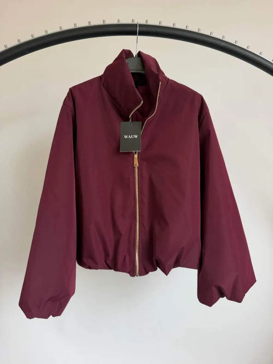 Wauw Fashion Bomberjasje Vino - Bordeaux