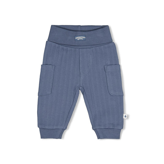 Feetje - Broek rib - Breakfast buddy - Blauw