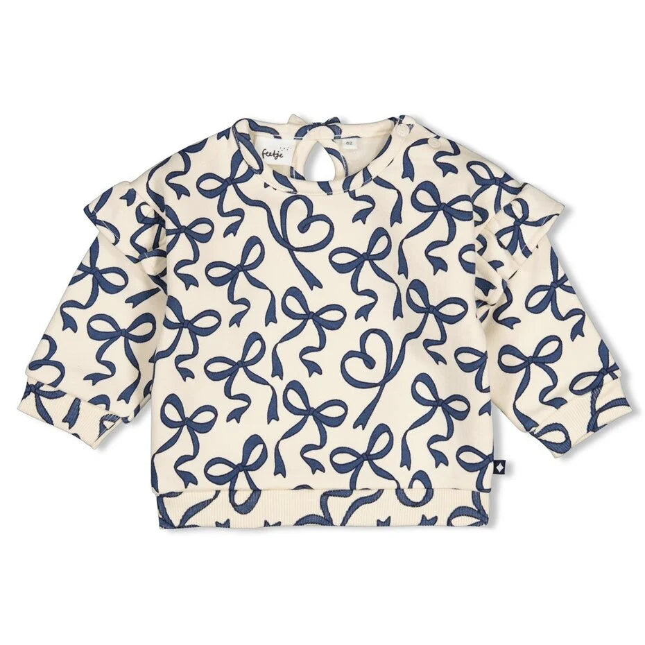 Feetje Sweater AOP relaxed fit - Winter Denims - Strik