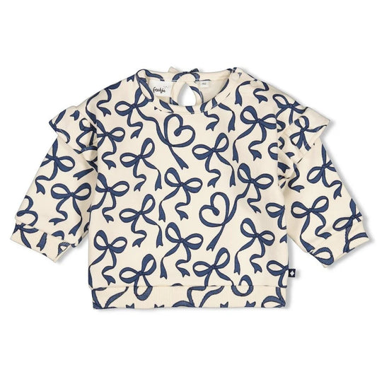 Feetje Sweater AOP relaxed fit - Winter Denims - Strik