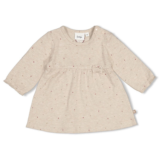 Feetje jurk My Little Love - hartjes