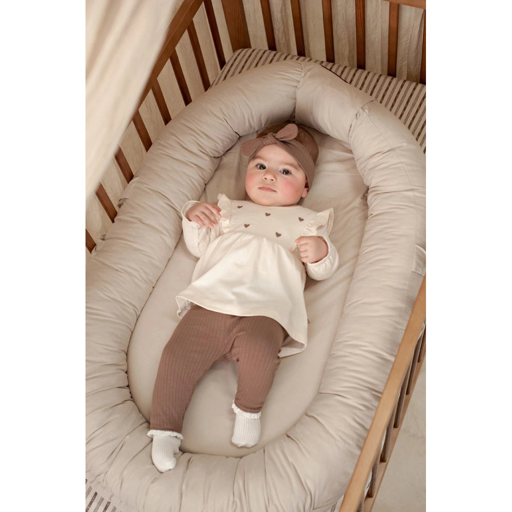 Feetje meisjes longsleeve My Little Love - hartjes en ruches