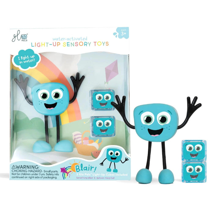 Glo Pals poppetje Blair blauw