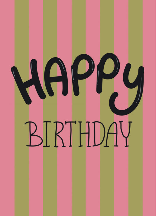 Liefs van Eef kaart Happy Birthday