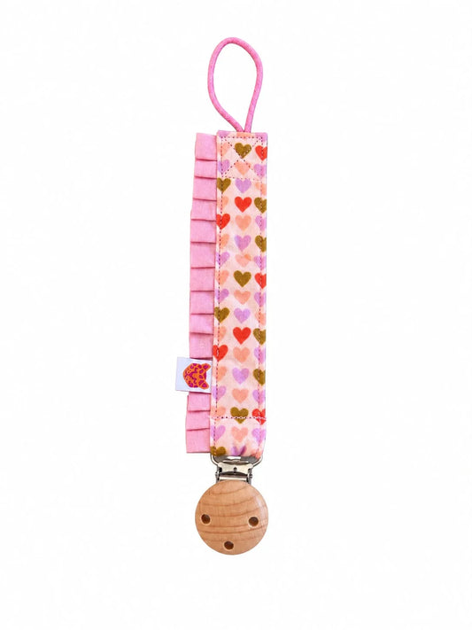 Colori Ribelle - Speenkoord hearts ruffle