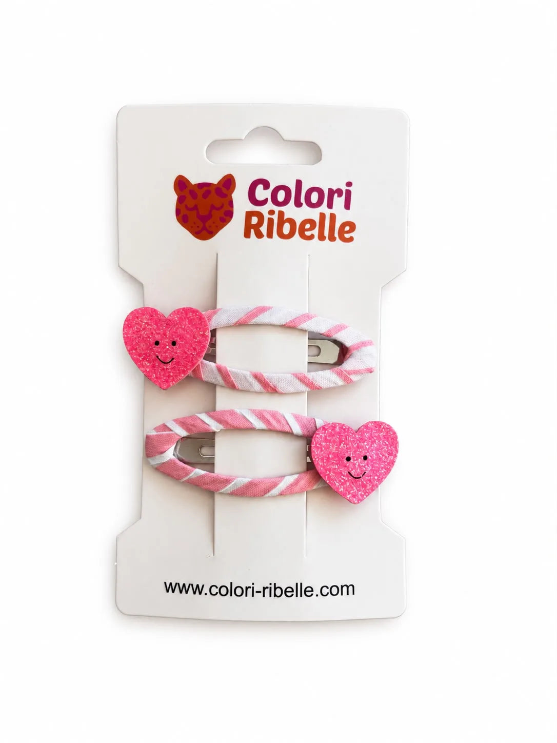Colori Ribelle - Haarspeldjes glitterhart
