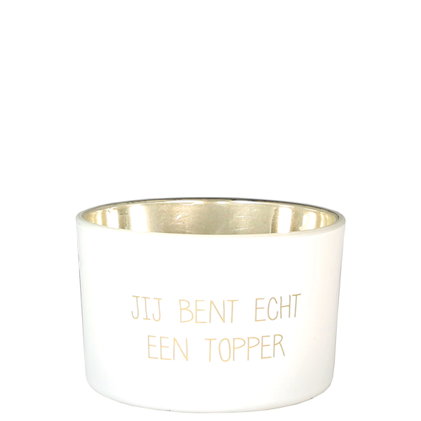 Sojakaars My Flame - Jij bent echt een topper - Fresh Cotton