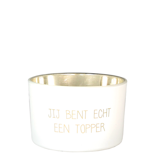 Sojakaars My Flame - Jij bent echt een topper - Fresh Cotton