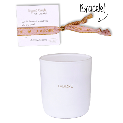Sojakaars met armband My Flame - J' adore - Silky tonka