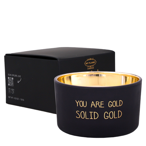 Sojakaars My Flame - You are gold, solid gold - Warm Cashmere