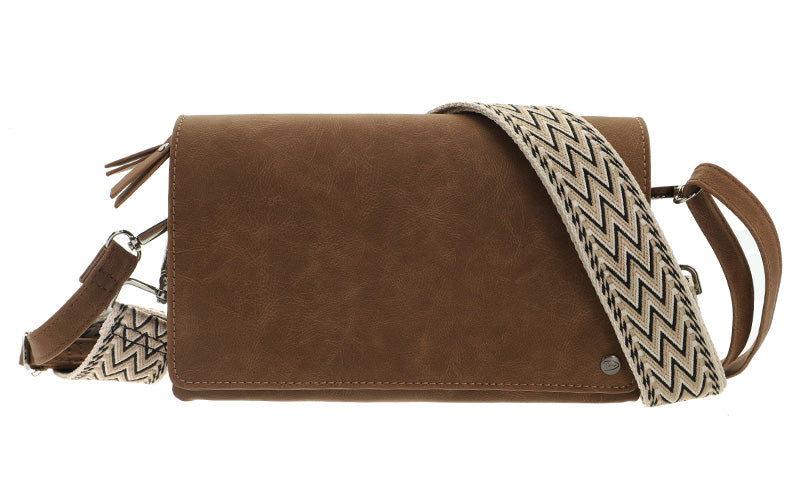 I'm Dutch crossbody tasje - Montoro bruin schoudertas