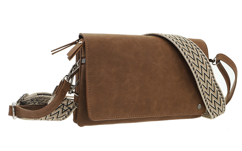I'm Dutch crossbody tasje - Montoro bruin schoudertas