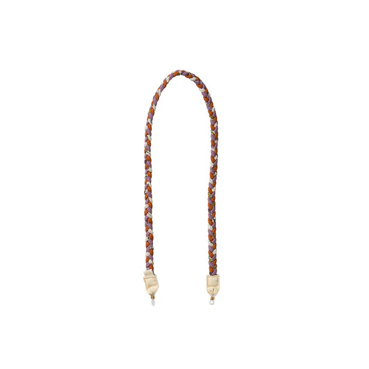 Zonnebril koord | Sparkly Flowers | White Swan