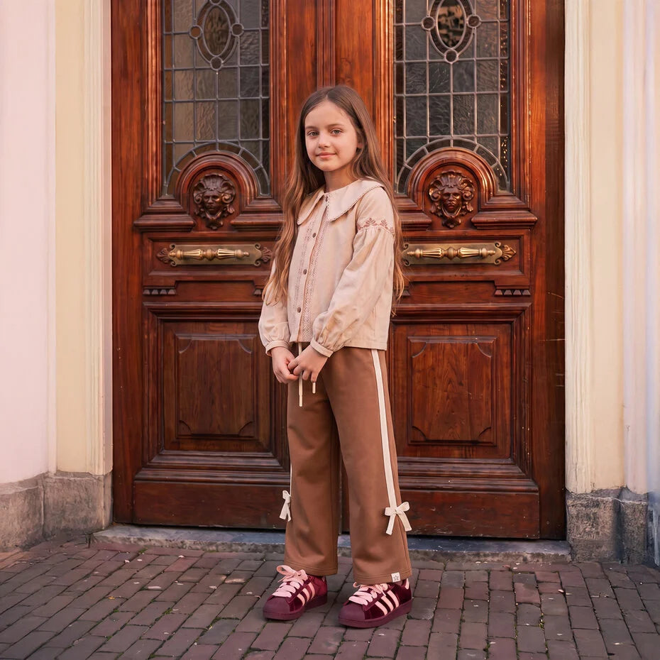 Your Wishes Collar Blouse Twill Woven