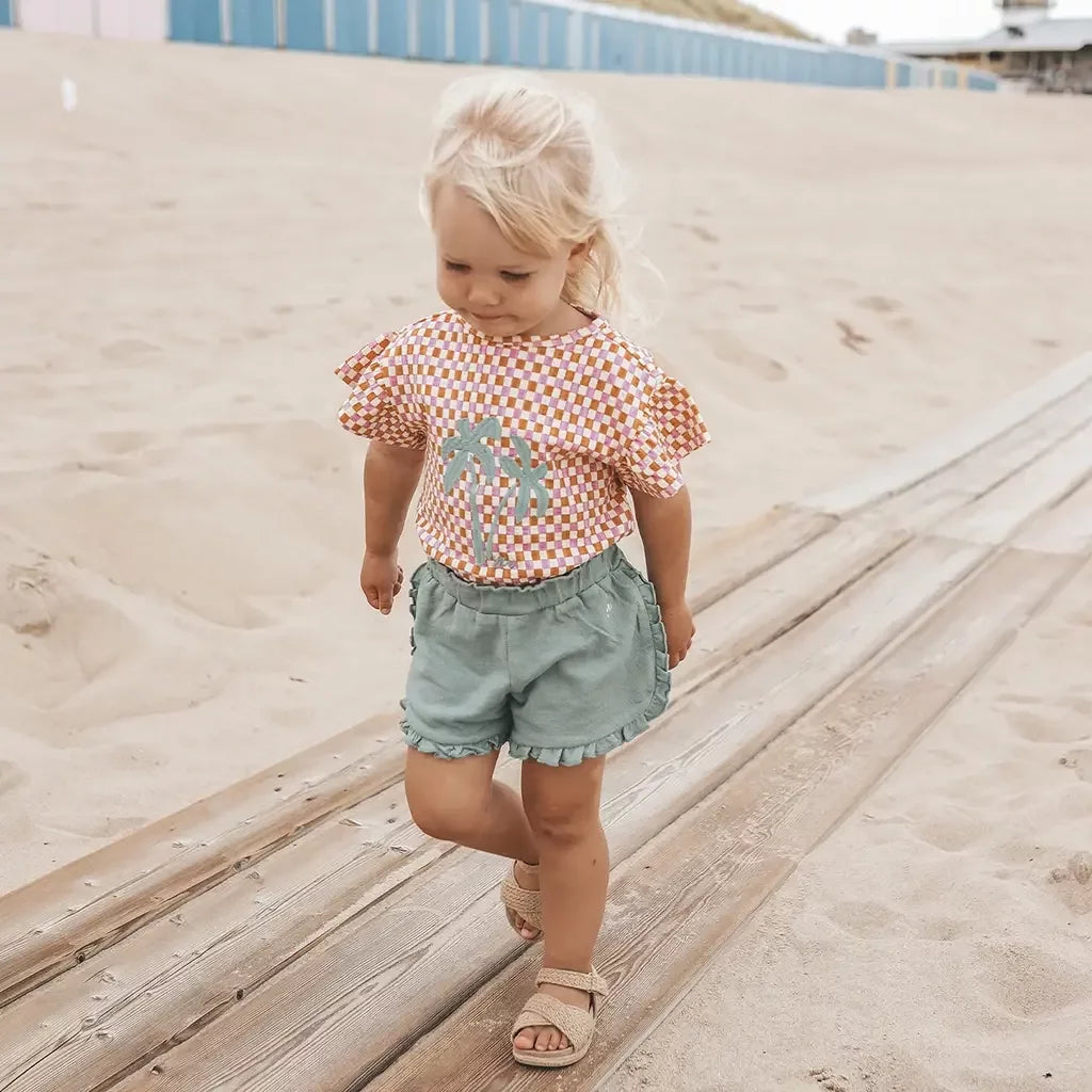 Your Wishes - Kort broekje ruffle Ocean