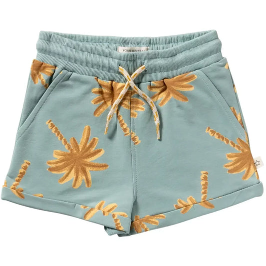 Your Wishes - Palms relaxed shorts - Ocean