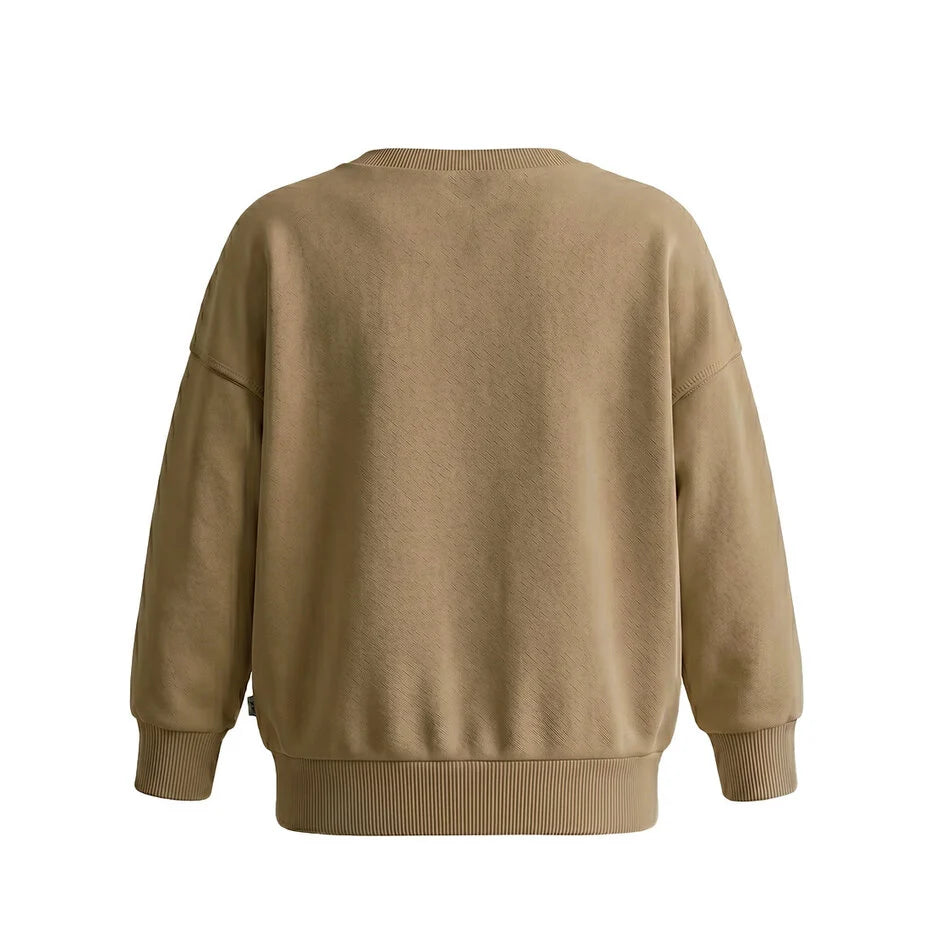 Your Wishes Oversized Sweater Garment Dye Kelp