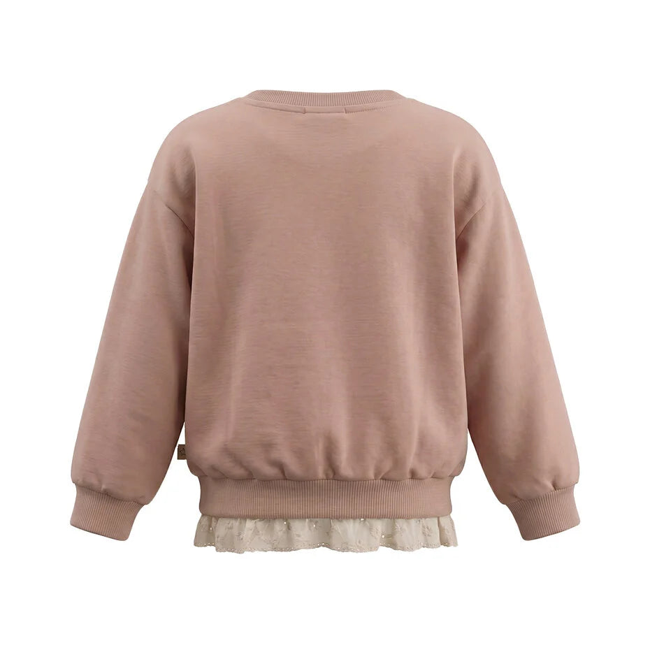 Your Wishes Solid Sweater Stucco