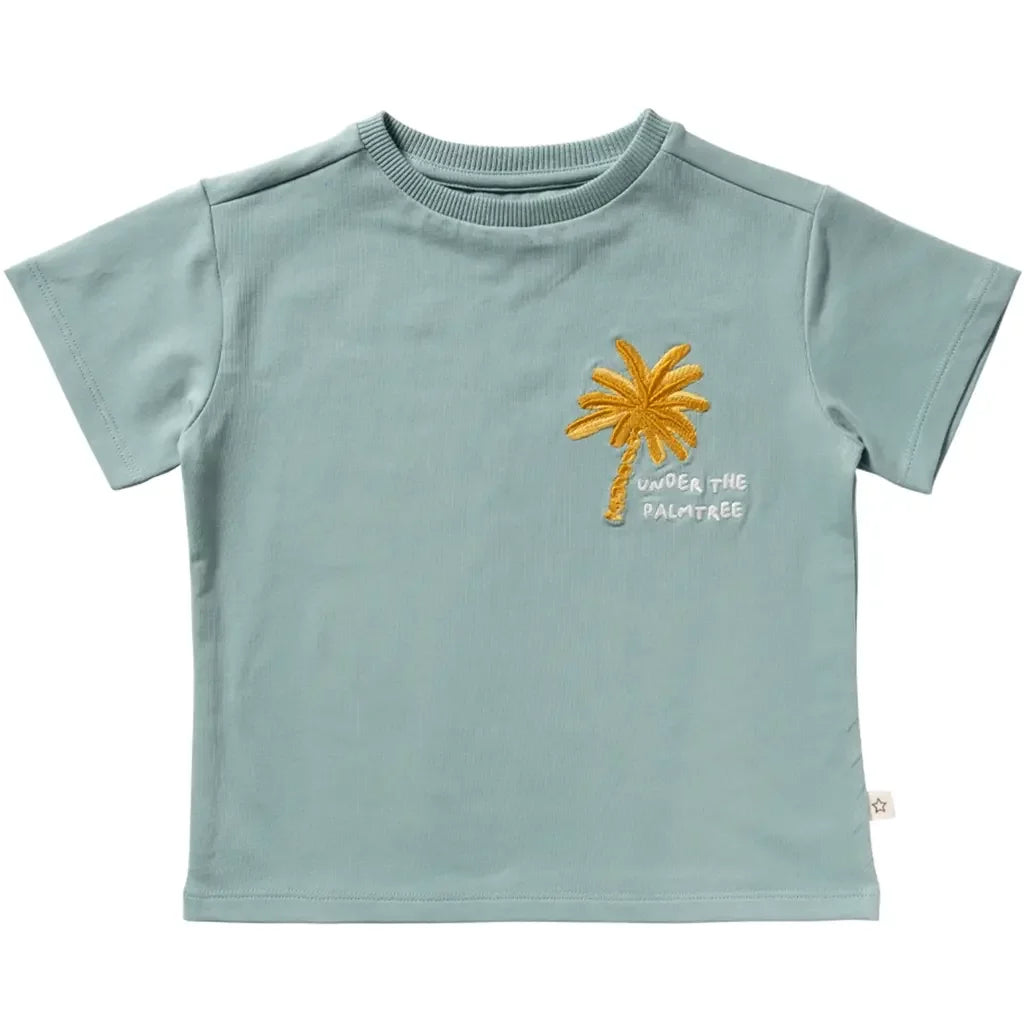 Your Wishes - Palmtrees - Oversized Tee - Ocean