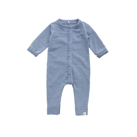 Your Wishes Knitted Denim | Onesie Bluestone