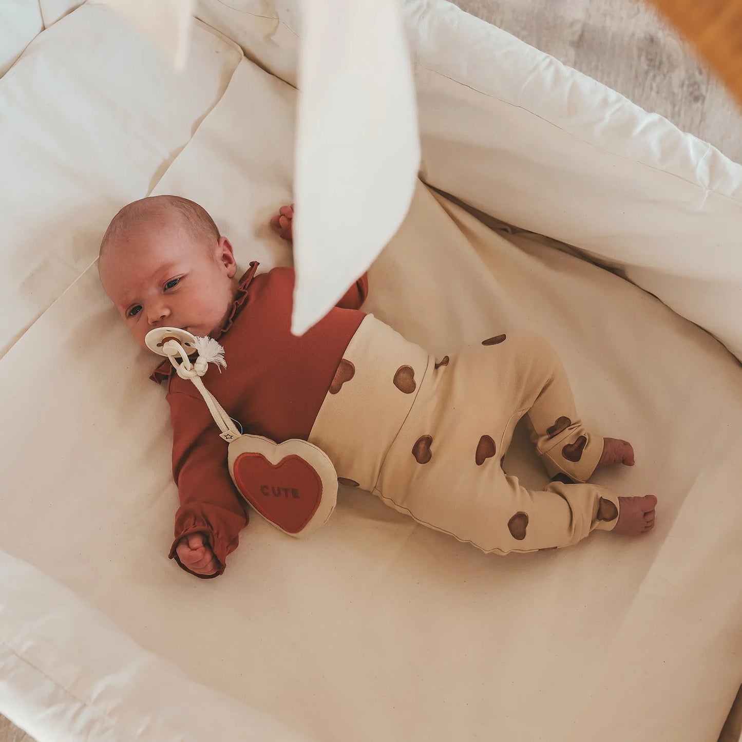 Your Wishes Solid | Ruffle Longsleeve Withered Rose