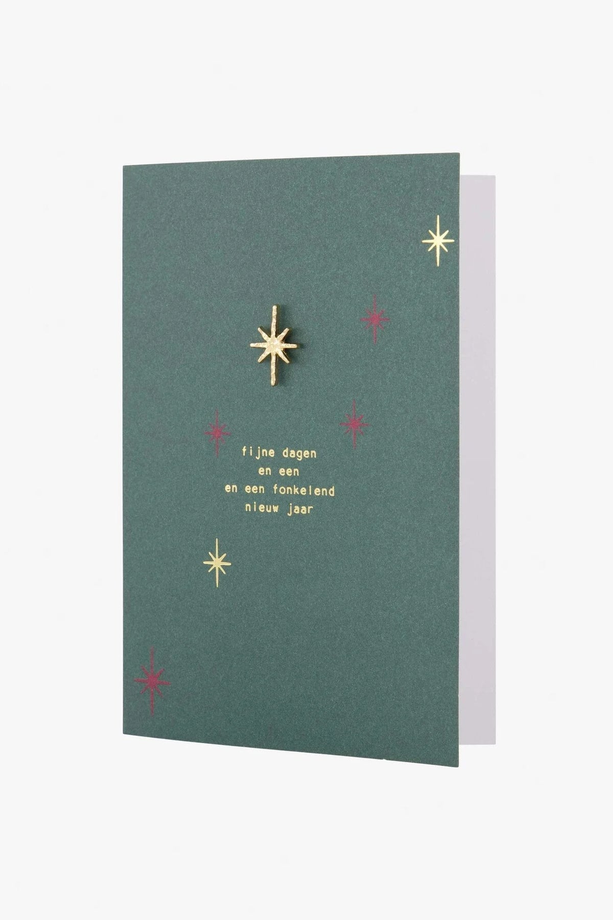 Zusss Wenskaart met Broche – Fijne Dagen